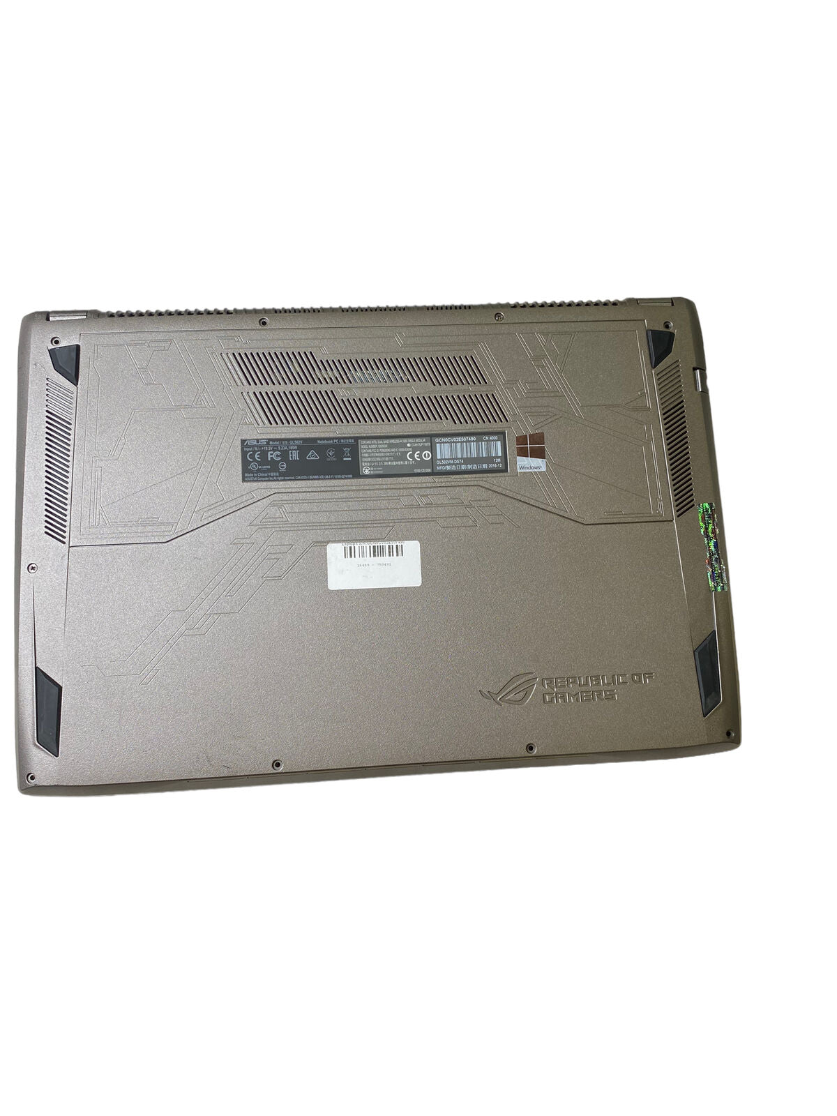 ASUS ROG Gaming Laptop 15.6