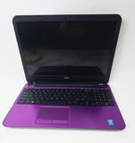 Purple Dell Inspiron 5537 15.6" Laptop/Notebook Intel Core i5-4200U (8GB RAM, 500GB SSD) Windows 11, CD DVD