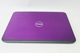 Purple Dell Inspiron 5537 15.6" Laptop/Notebook Intel Core i5-4200U (8GB RAM, 500GB SSD) Windows 11, CD DVD