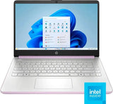 NEW HP 14" Laptop, Intel N150 3.6GHz Turbo (4GB RAM, 128GB SSD) Windows 11 + Microsoft Office 365 1yr FREE