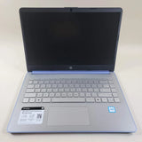 Lavender HP Laptop 14-DQ6012DX 14" FHD LCD Laptop Intel N150 800MHz (4GB RAM, 128GB SSD) Windows 11, 2021