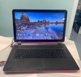 HP Pavilion 17 17.3" Windows 10 Laptop AMD A10-5745 M 8GB RAM 256GB SSD