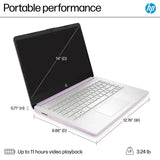 NEW HP 14" Laptop, Intel N150 3.6GHz Turbo (4GB RAM, 128GB SSD) Windows 11 + Microsoft Office 365 1yr FREE