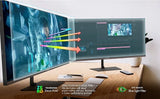 Viotek 34" IPS Gaming Monitor 75hz, 7ms, 2560x1080, 2X HDMI 2.0, DP, Gaming Monitor 2X HDMI GFI34CB