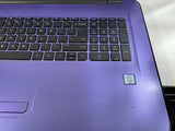 RARE PURPLE HP 17-X023CY 17.3" FHD Display, Intel Pentium N3710 @ 1.6GHz (8GB RAM, 256GB SSD) CD DVD, Windows 10