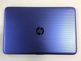 NEW HP LAPTOP 15-BA067CL 15.6" Laptop, AMD A10-9600 RADEON R5 (8GB RAM, 1TB HDD) DVD, WEBCAM, WINDOWS 11, BLUE
