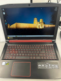 ACER NITRO 5 AN515-51-79DZ, 15.6" INTEL CORE i7-7700HQ @ 2.8GHz (16GB RAM, 128GB SSD + 1TB HDD) GAMING LAPTOP, NVIDIA GEFORCE GTX 1050 WINDOWS 11