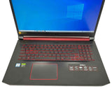 Acer Nitro 5 AN517-51-56YW Gaming Laptop, 17.3" Full HD IPS, INTEL CORE I5-9300HQ @ 2.4GHz (8GB DDR4, 512GB SSD) NVIDIA GeForce GTX 1650, Backlit Keyboard, Windows 11