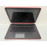 RED HP Pavilion 17, Beats Audio 17-F137DS, 17.3" Laptop, AMD A4-6210 @ 1.80GHz (8GB RAM, 1TB HDD) CD DVD, Webcam, Windows 11