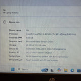 HP 15-bs115dx 15.6" Touchscreen Laptop Intel Core i5-8250U @ 1.60GHz (8GB RAM 1TB SSD) Windows 11 Home
