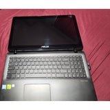 ASUS Q524U, 15.6" 2-in-1 Touchscreen 15.6" Display GAMING LAPTOP, Intel Core i7-7500U (12GB RAM, 256GB SSD + 1TB HDD) NVidia 940MX, Backlit Keys, Windows 11