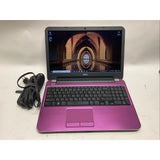 Purple Dell Inspiron 5535 15.6” FHD Laptop, AMD A8-5545M @ 1.7GHz (8GB RAM, 256GB SSD) CD DVD, Windows 10
