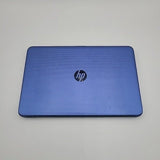 HP 15-ay015dx 15.6" Laptop, Intel Core i3 (12GB DDR4, 250GB SSD) WINDOWS 11 CD/DVD, Blue Color