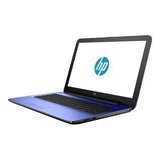 HP 15-ay015dx 15.6" Laptop, Intel Core i3 (12GB DDR4, 250GB SSD) WINDOWS 11 CD/DVD, Blue Color