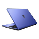 HP 15-ay015dx 15.6" Laptop, Intel Core i3 (12GB DDR4, 250GB SSD) WINDOWS 11 CD/DVD, Blue Color