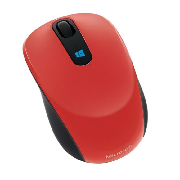 Microsoft Sculpt 43U-00023 Wireless Mobile Mouse, Red