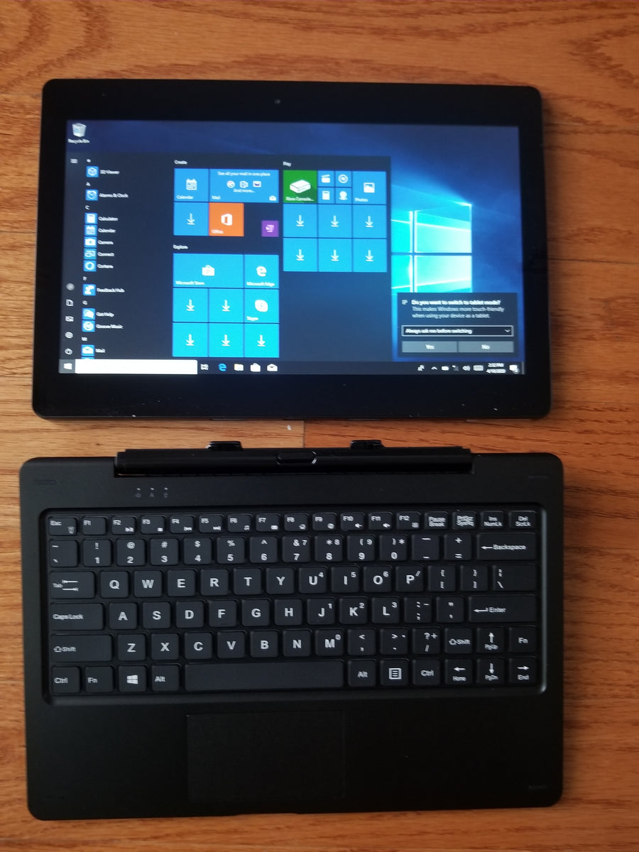 Ematic EWT131BL, 2-IN-1 11.6