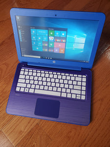 HP STREAM 13-C110NR, 13.3" Laptop, Intel Celeron N3050 @ 1.60GHZ (2GB Ram, 32GB  SSD) Windows 10 (read)
