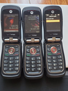 Motorola V860x Barrage Verizon Flip Cell Phone 3G CDMA (pin LOCKED) *READ*