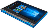 EVOO EV-EL2in1-116-1, 11.6" HD 1080P Touch Screen Intel Atom Quad-Core @ 1.44GHz (2GB RAM 32GB SSD Drive) Windows 10 Laptop