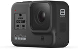 GoPro HERO8 Black - Waterproof Action Camera with Touch Screen 4K Ultra HD Video 12MP 1080p + SanDisk 256GB microSD Card + Accessories Kit