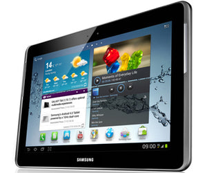 Samsung Galaxy Tab 2 (8GB) 10.1in, Wi-Fi + 4G Cellular Unlocked Android 4 Tablet + Case