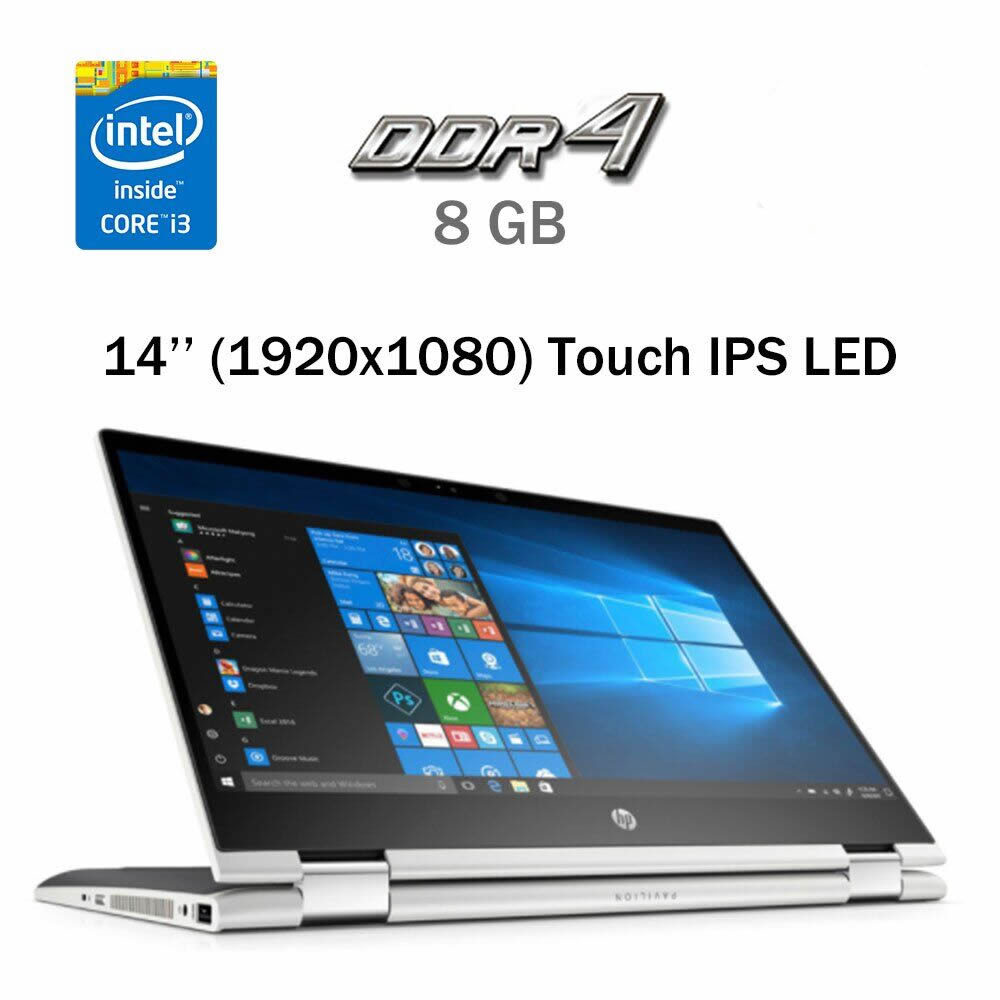 Laptop conversível HP Pavilion x360 de 14