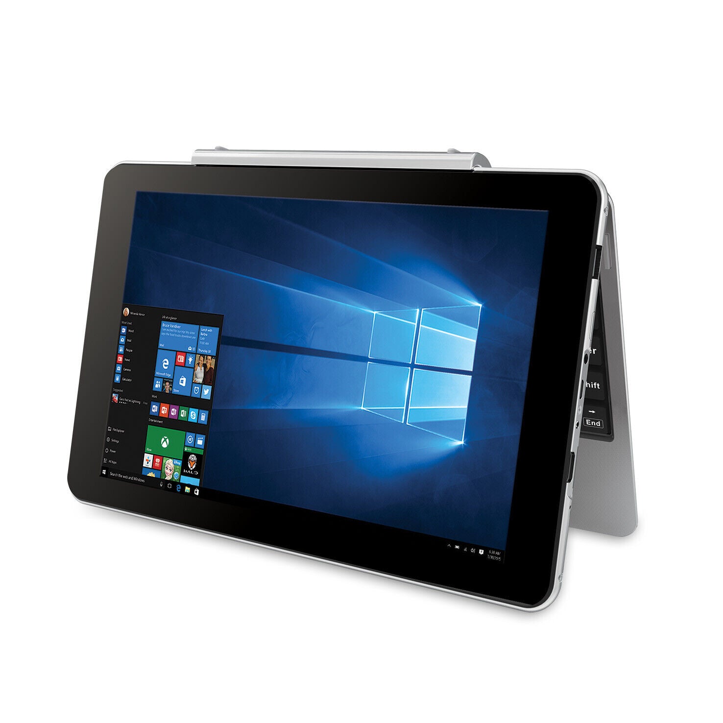 Rca Windows Tablet RCA Cambio 10.1” (2-in-1) 32GB Windows 10 Touchscreen Tablet/Laptop ...