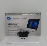 2020 HP Stream 11-ak0035nr 11.6" Laptop, Intel Atom x5-E8000 @ 1.10 GHz (4GB RAM 32GB eMMC Drive) Windows 10 - White in Box