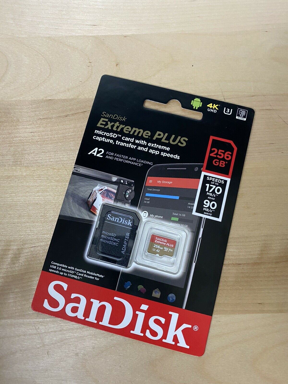 SanDisk SD Memory Card - 16GB To 512GB - Extreme Pro, Extreme, Ultra Series - OEM Bulk