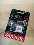 SanDisk Extreme PLUS 256GB microSDXC, U-3 V30, UHS-I MicroSd With Adapter, Memory Card for GOPRO HERO 10, HERO 9, MAX 360, FUSION 360