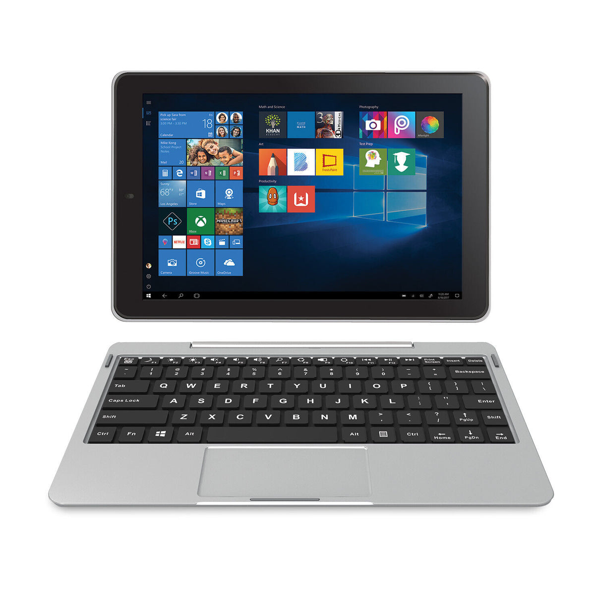 Rca Windows Tablet RCA Cambio 10.1” (2-in-1) 32GB Windows 10 Touchscreen Tablet/Laptop ...
