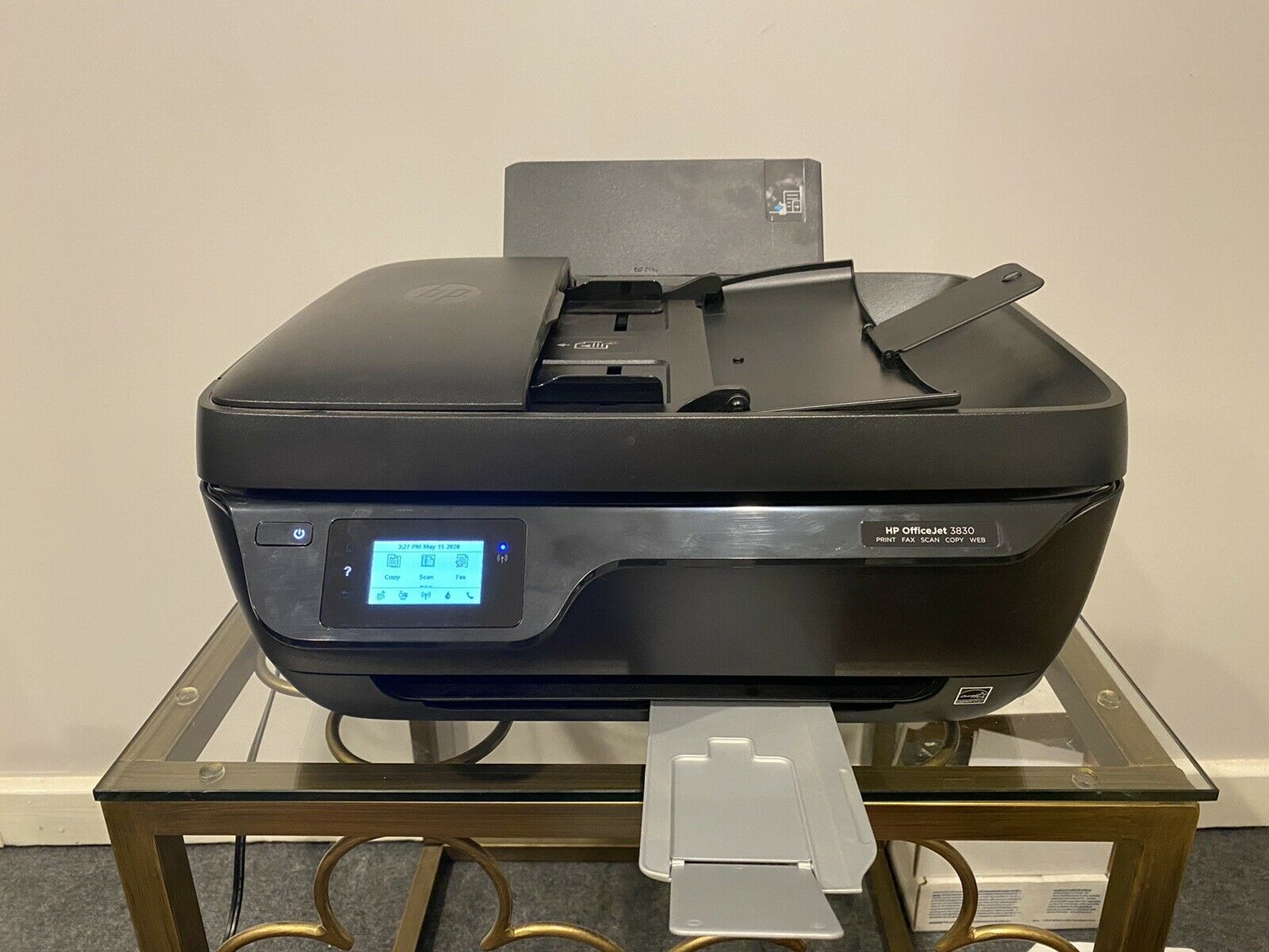 Outlets HP officeJet 3830 color printer fax copy