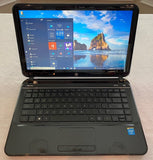 HP Pavilion TouchSmart 14" Sleekbook, 14-b109wm, TOUCHSCREEN laptop 4GB RAM, 500GB HDD - Windows 10