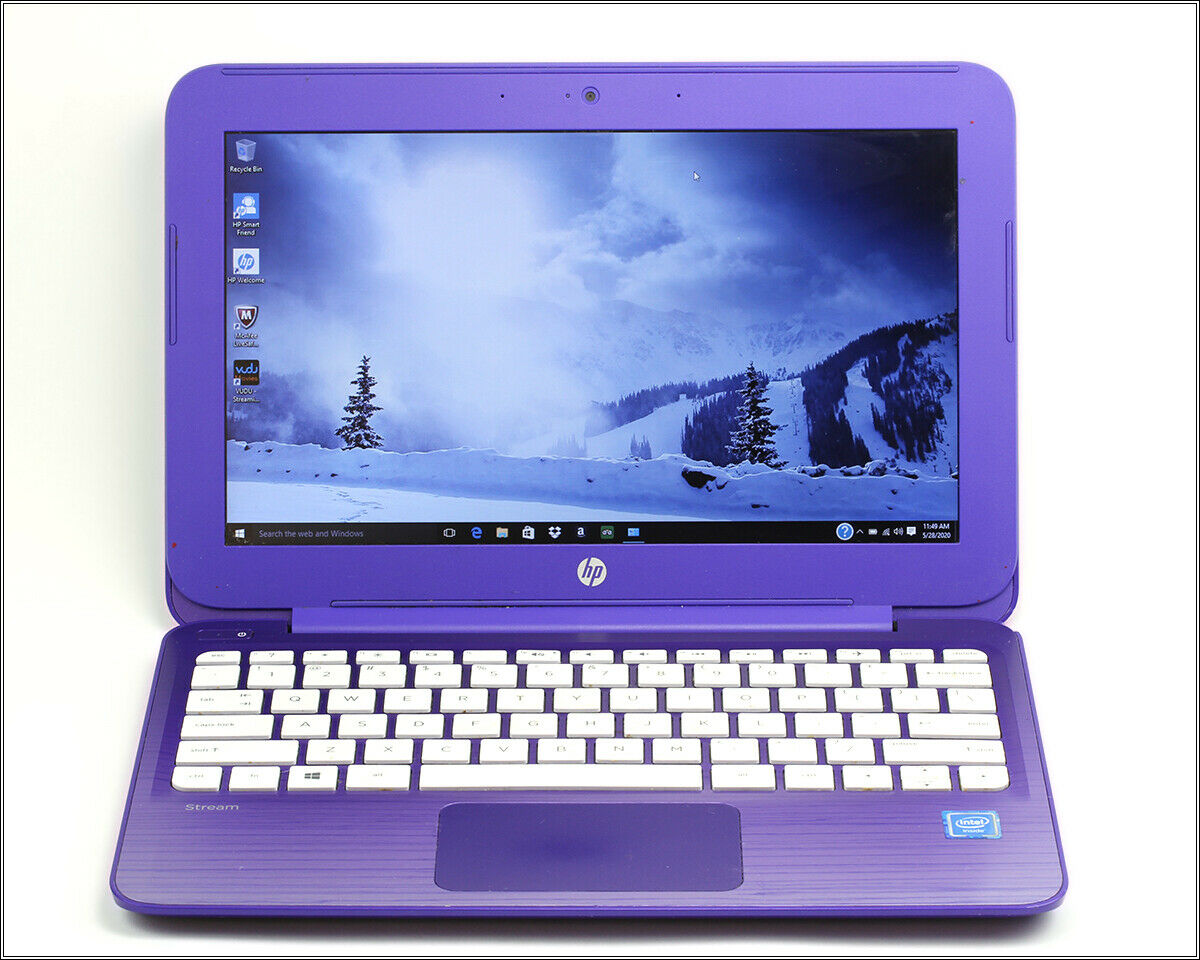 HP Stream 14in Laptop cheapest 4GB/32GB Windows 10 PURPLE