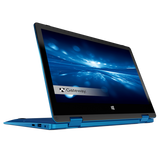 Gateway 11.6" Touchscreen 2-in-1 Convertible Laptop, 4GB RAM 64GB Ultra Slim (GWTC116-2BL) Intel UHD 600 Graphics Windows 10 Laptop, Blue