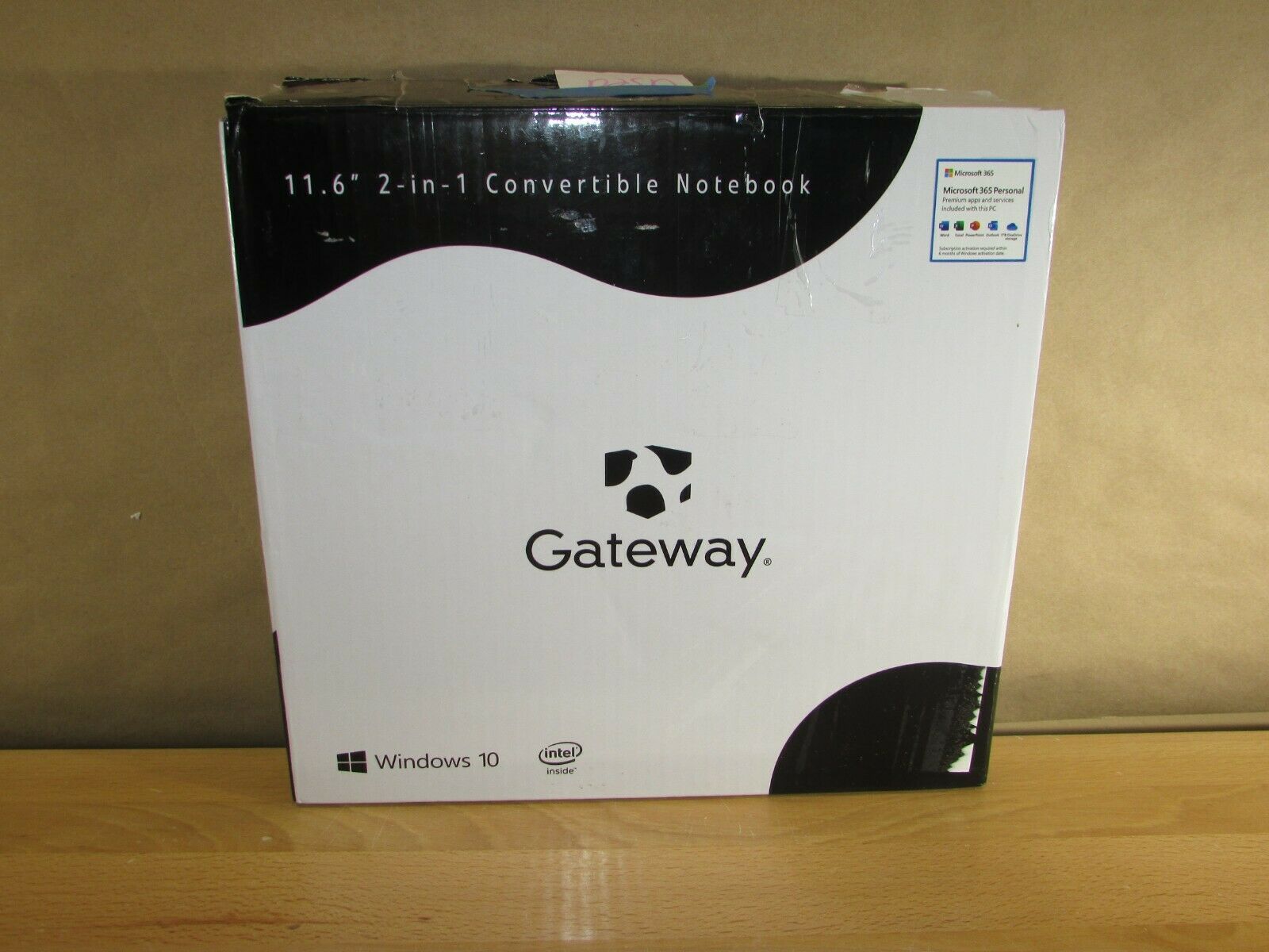 Outlet Gateway convertible 11.6” celeron 4gb/64gb notebook