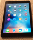 Apple iPad Air 1st Generation, 9.7in (16GB, 32GB, 64GB, 128GB) Wi-Fi Tablet - iOS 12 - Gray