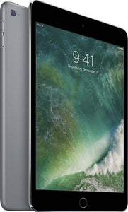 Apple iPad Mini 4 (16GB, 64GB, 128GB) 7.9in, Wi-Fi, Retina Touch ID Tablet - iOS 15 - Gray